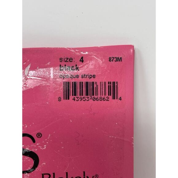 Marvelous Mama Assets Spanx Size 4 Opaque Stripe Maternity Tights - Picture 2 of 5